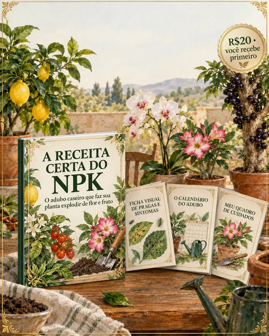 Conheça o e-book e os três bônus da Receita Certa do NPK